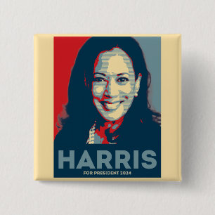 Kamala Harris For President 2024 - Hope Button