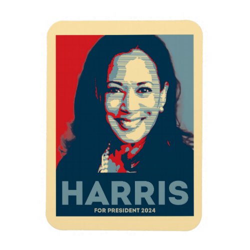 Kamala Harris For President 2024 _ Hope Magnet