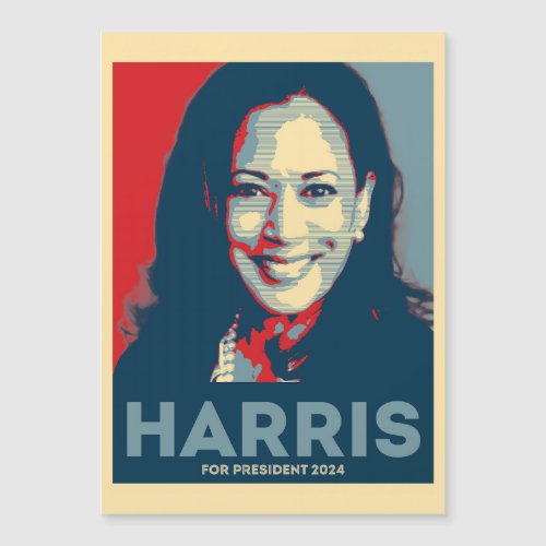 Kamala Harris For President 2024 _ Hope Magnetic Invitation