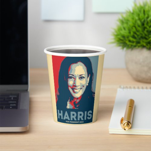 Kamala Harris For President 2024 _ Hope Paper Cups