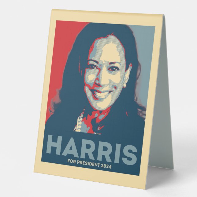 Kamala Harris For President 2024 - Hope Table Tent (Front)