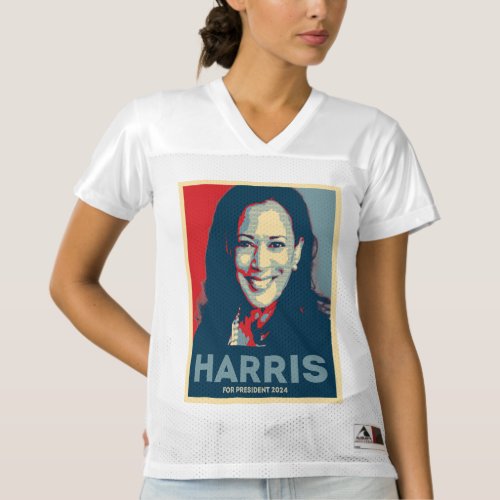 Kamala Harris For President 2024 _ Hope Womens Football Jersey