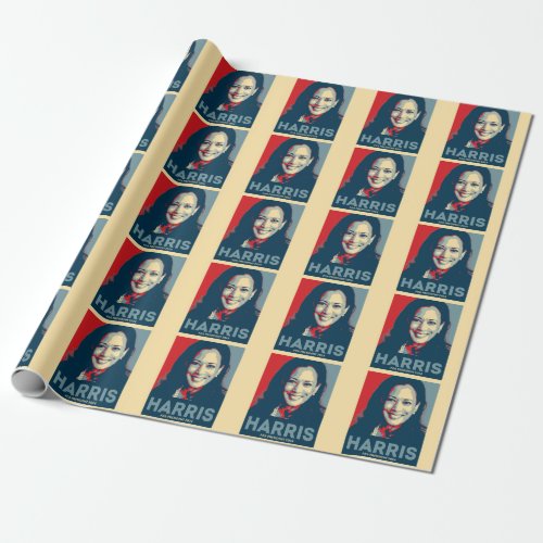 Kamala Harris For President 2024 _ Hope Wrapping Paper