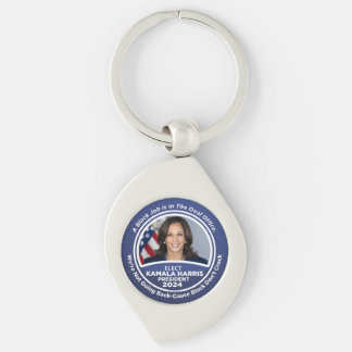 Kamala Harris for President 2024 Keychain