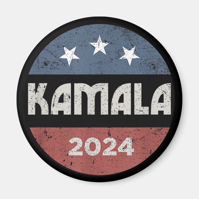 Kamala Harris for President 2024 Madam President Magnet (Front)