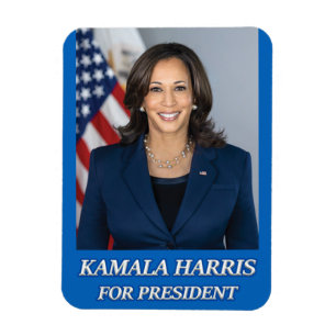 KAMALA HARRIS FOR PRESIDENT 2024 MAGNET