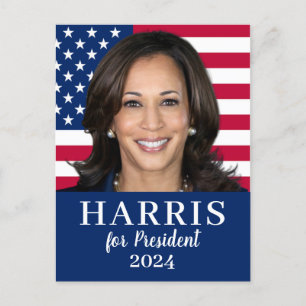 Kamala Harris For President 2024 Postcard
