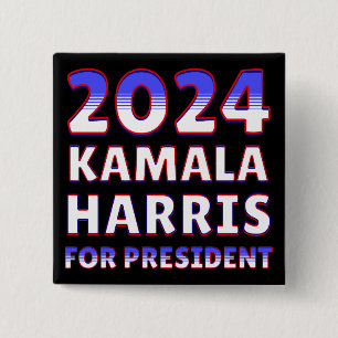 Kamala Harris for President 2024 Presidential  Button