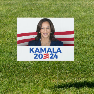 Kamala Harris for President 2024 Sign
