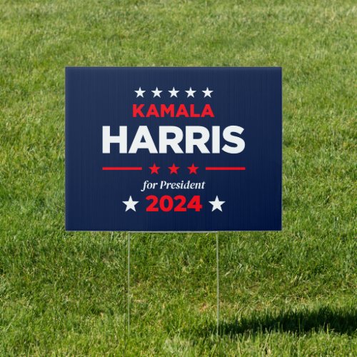 Kamala Harris For President 2024 Sign