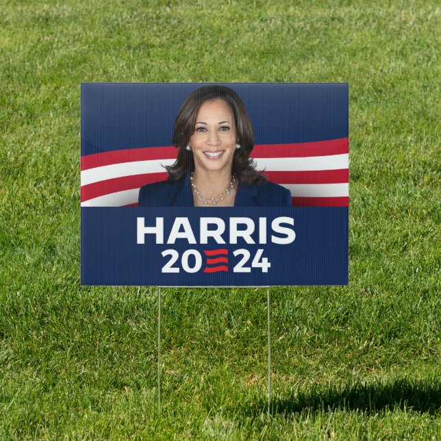 Kamala Harris for President 2024 Sign (Insitu)