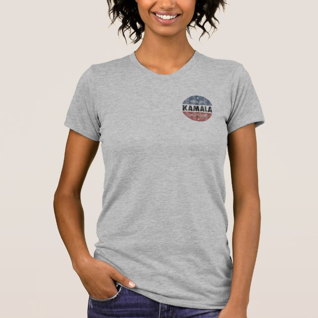 Kamala Harris for President 2024 T-Shirt (Front)