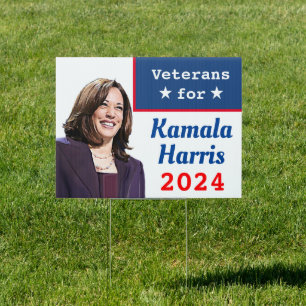 Kamala Harris for President   2024 US Election Sign