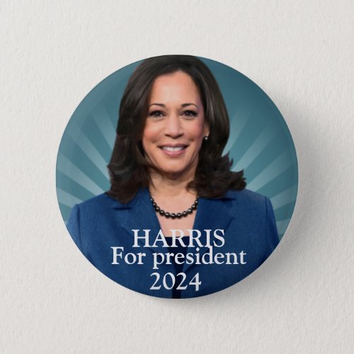 Kamala harris for president 2024 women  button