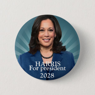 Kamala harris for president 2028 women button