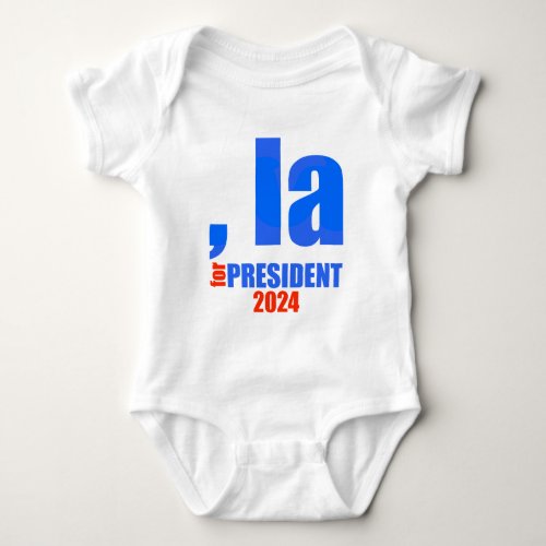 Kamala Harris for President Baby Bodysuit