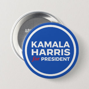 Kamala Harris for President Button