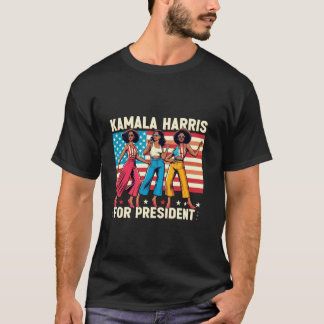 Kamala Harris For President Cat Lovers Kamala Harr T-Shirt