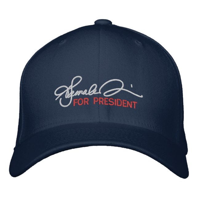 KAMALA HARRIS FOR PRESIDENT EMBROIDERED BASEBALL CAP (Front)