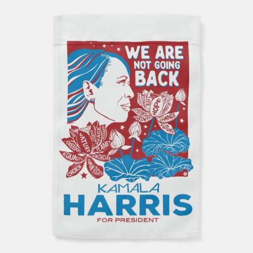 Kamala Harris for PRESIDENT Garden Flag