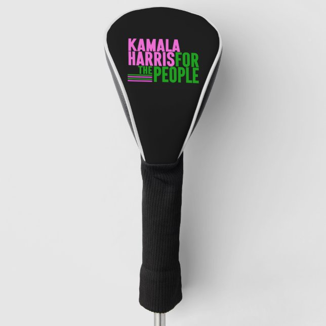 Kamala Harris for President Gold Head Covers (Front)