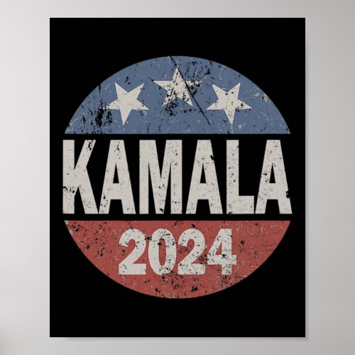 Kamala Harris For President In 2024  Poster