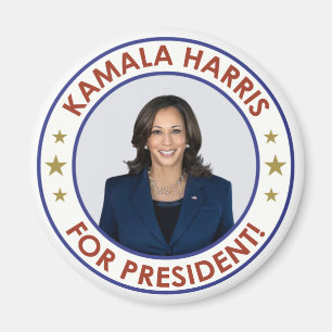 KAMALA HARRIS FOR PRESIDENT! MAGNET
