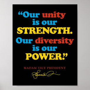 Kamala Harris For President Poster