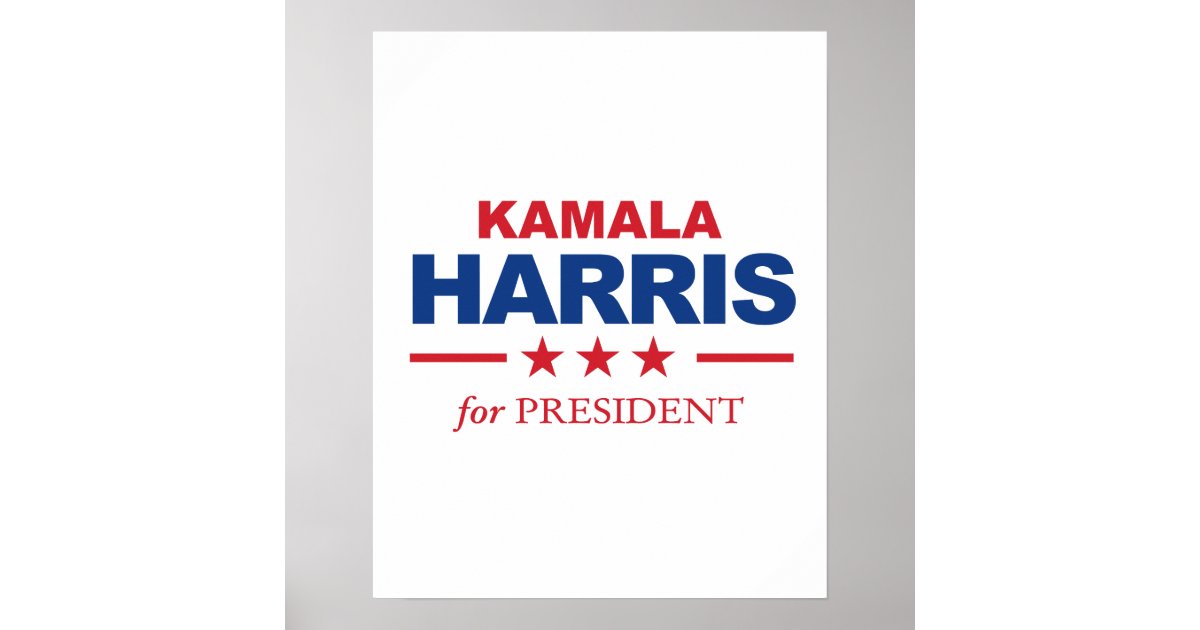 Kamala Harris For President - Poster 