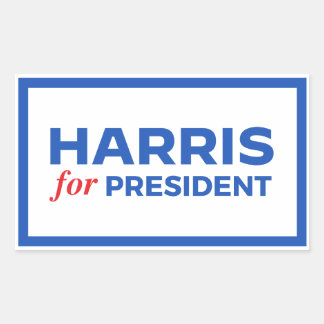 Kamala Harris for President Rectangular Sticker