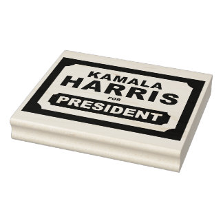 KAMALA HARRIS FOR PRESIDENT! RUBBER STAMP