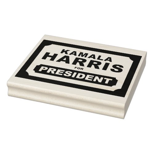 KAMALA HARRIS FOR PRESIDENT RUBBER STAMP