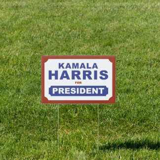 KAMALA HARRIS FOR PRESIDENT SIGN