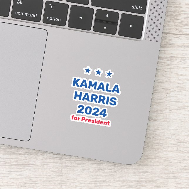 Kamala Harris For President  Sticker (Detail)