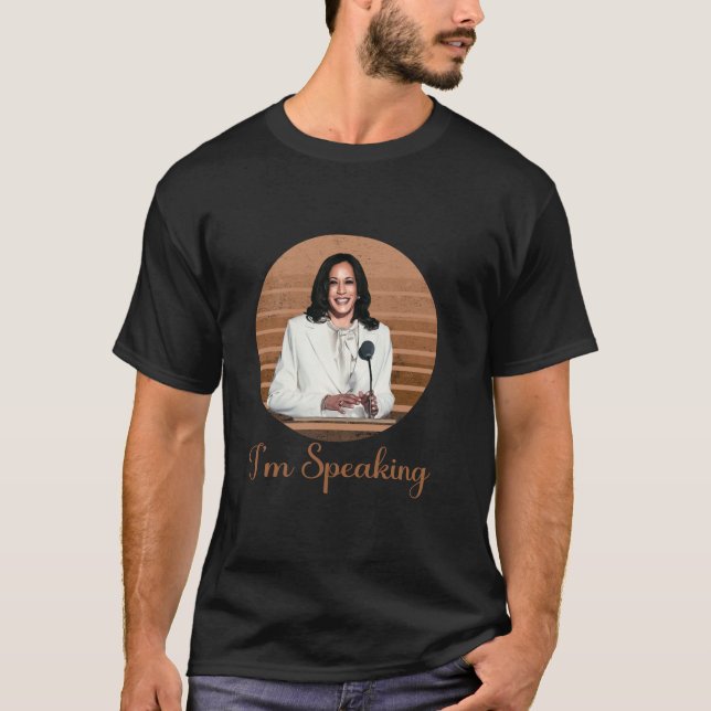 Kamala Harris For President USA Election 2024 Retr T-Shirt (Front)