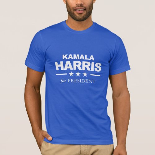 Kamala Harris for President _ white _ T_Shirt