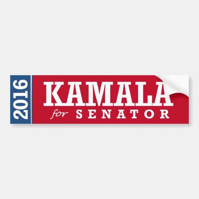 Kamala Harris for Senator Bumper Sticker (Front)