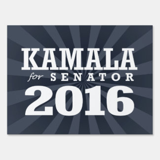Kamala Harris for Senator Sign