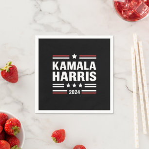 Kamala Harris for The People 2024 President Napkins