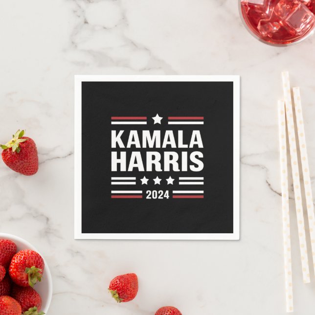 Kamala Harris for The People 2024 President  Napkins (Insitu)
