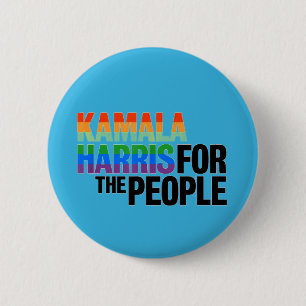 Kamala Harris For The People Button