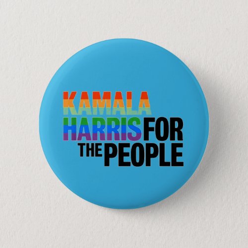 Kamala Harris For The People Button