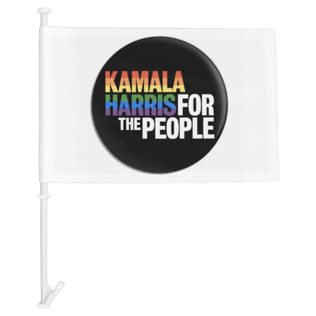 Kamala Harris- For the people flag (Front)