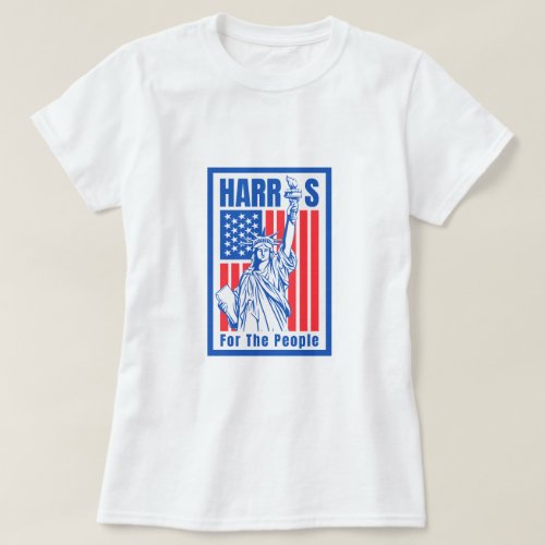 Kamala Harris For The People Lets Win This 2024 T_Shirt