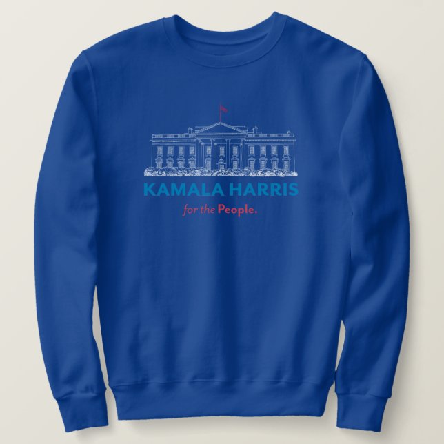 Kamala Harris for the People sweatshirt (Design Front)