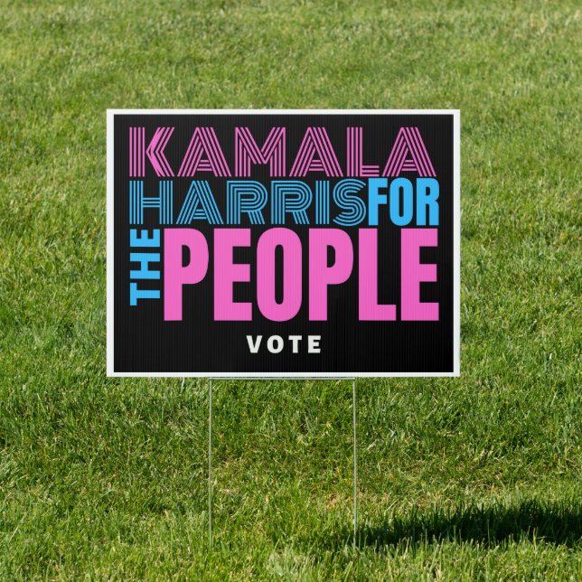 kamala harris for the people tshirt women's sign (Insitu)