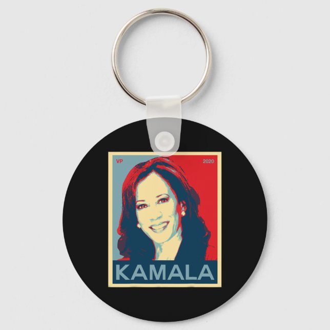 Kamala Harris For Vice President 2020  Keychain (Front)