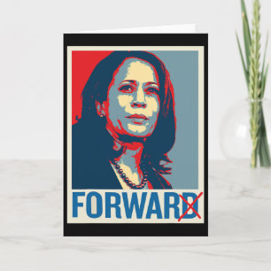 Kamala Harris For War Not Forward Pro-trump 2024 E Card