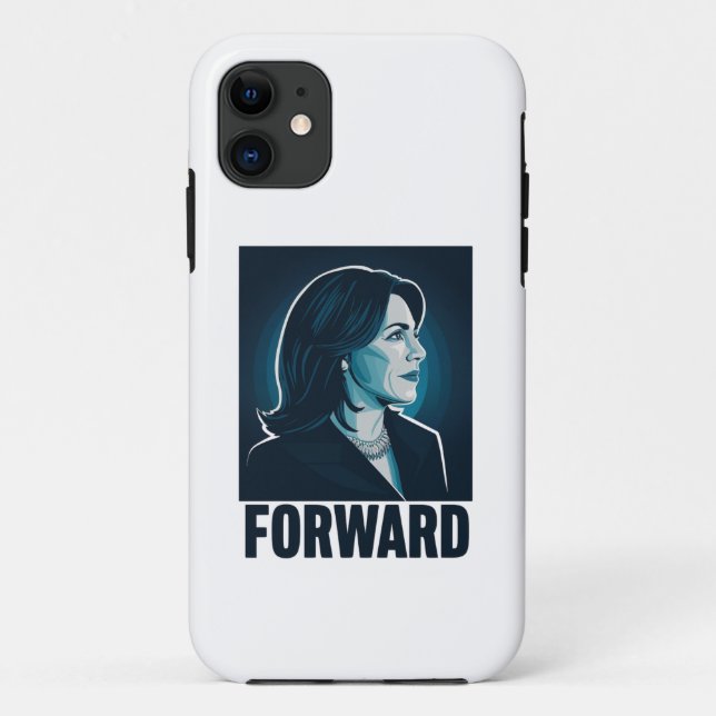 Kamala Harris Forward 2024 Presidential Election  Case-Mate iPhone Case (Back)