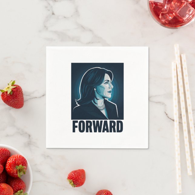 Kamala Harris Forward 2024 Presidential Election  Napkins (Insitu)